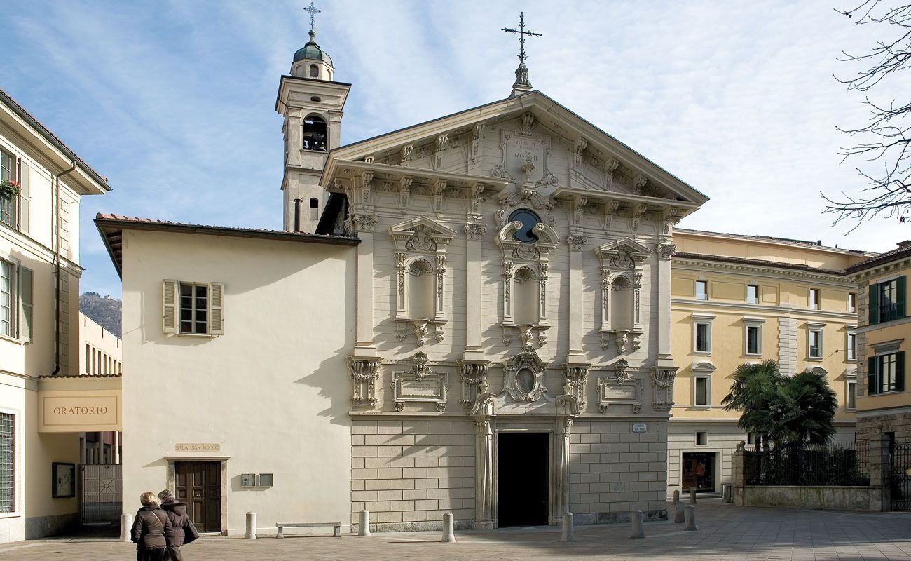 La facciata della Chiesa San Rocco